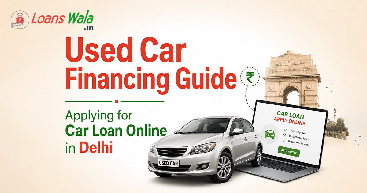 Used Car Financing Guide: Applying for a Car Loan Online in Delhi